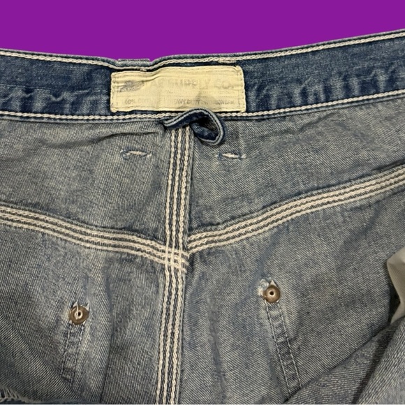 90s American Eagle Carpenter Jean Shorts - Picture 4 of 4